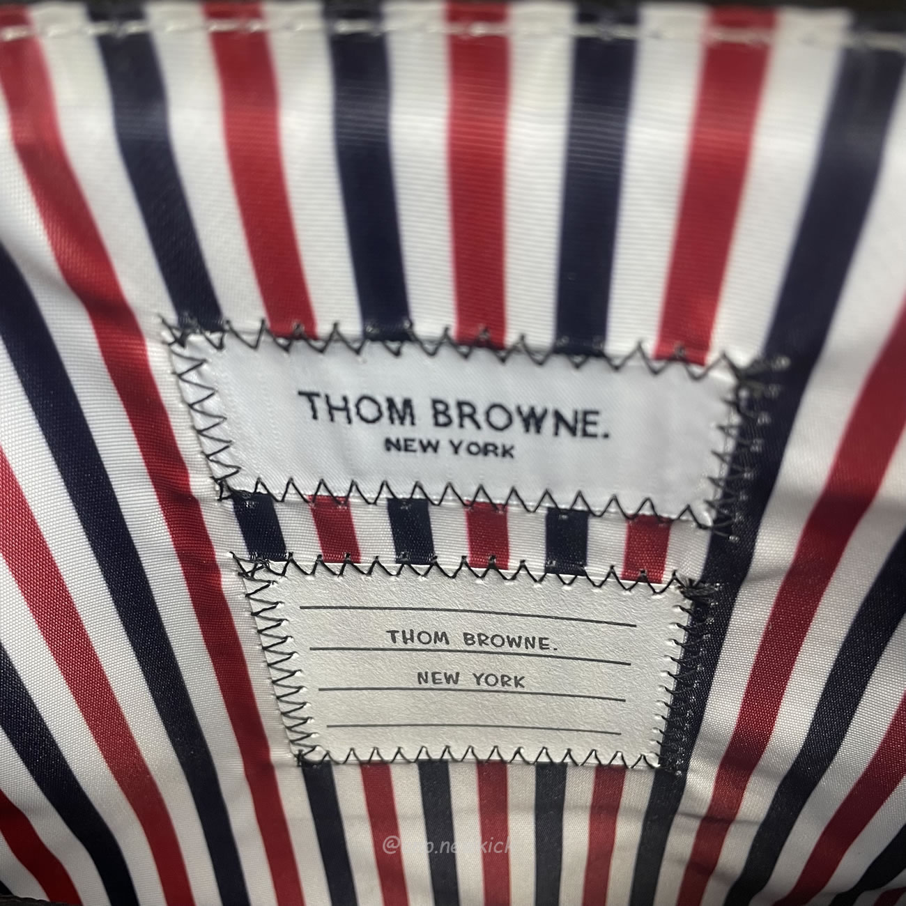 Thom Browne Logo Stamp Leather Document Holder (3) - newkick.cc